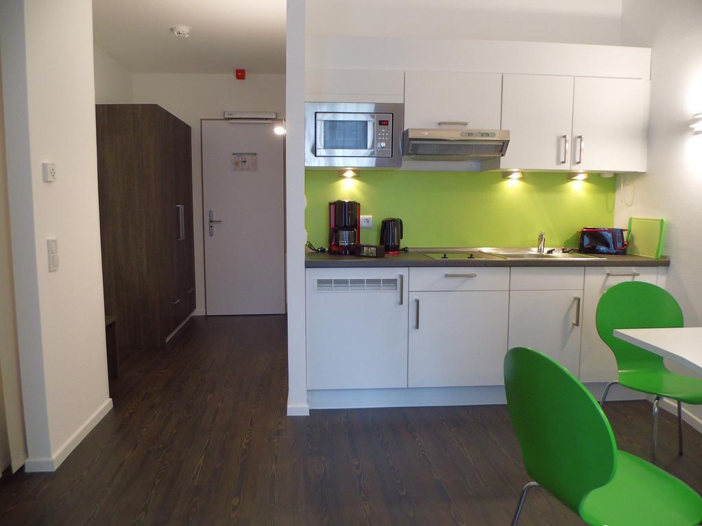 Boardinghaus Weinberg Campus Aparthotel Halle  Δωμάτιο φωτογραφία