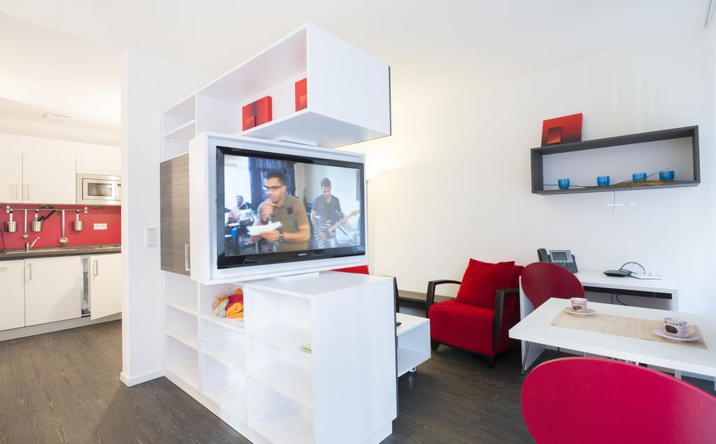 Boardinghaus Weinberg Campus Aparthotel Halle  Δωμάτιο φωτογραφία