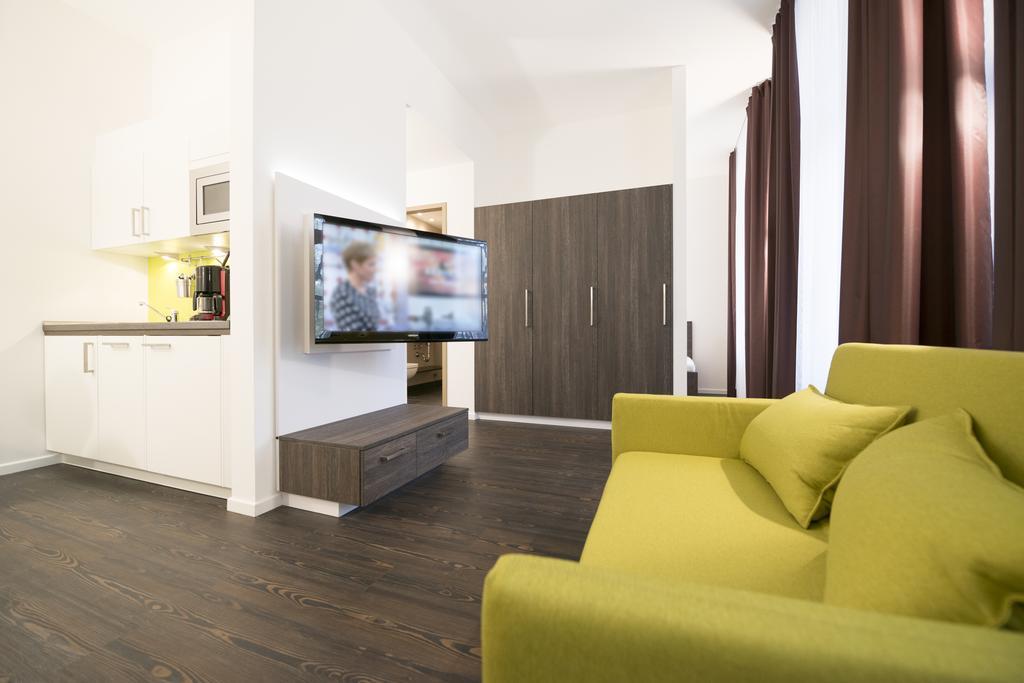 Boardinghaus Weinberg Campus Aparthotel Halle  Δωμάτιο φωτογραφία